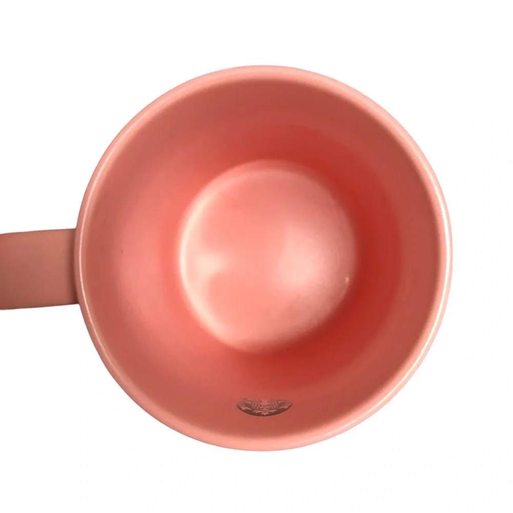 Starbucks Pink & White‎ Speckle Coffee Tea Cup Mug 12oz - Valentine’s Day 2019